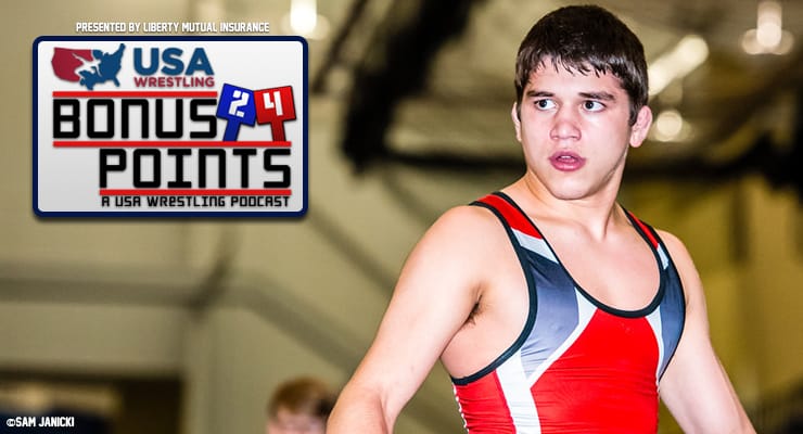 BP45: Yianni Diakomihalis, 2015 Cadet World champion in men’s freestyle