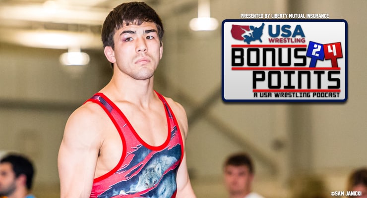 BP47: Adam Hall, 2016 University World Team member in men’s freestyle