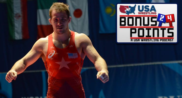 BP64: Logan Stieber, 2016 World champion in men’s freestyle