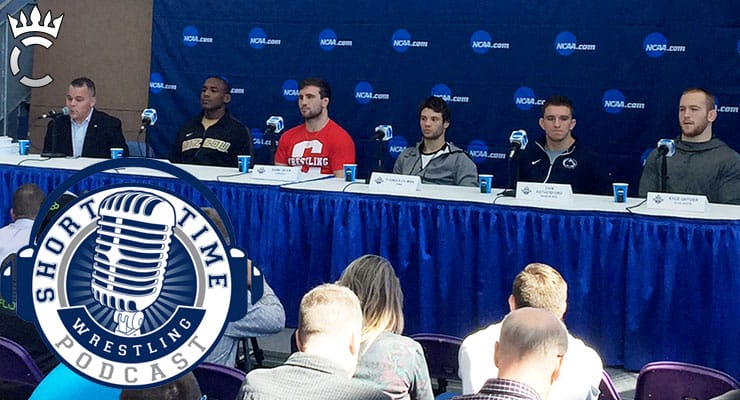 2017 NCAA Division I Wrestling Athlete Press Conference: Cox, Dean, Gilman, Retherford, Snyder – ST317