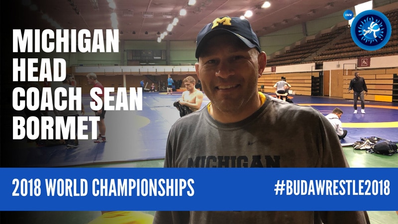 Michigan head coach and international wrestling diplomat Sean Bormet