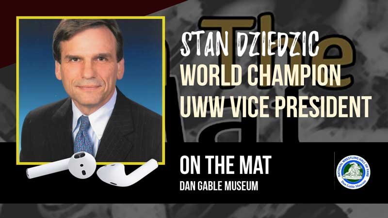 World Champion, Olympic bronze medalist and UWW Vice President Stan Dziedzic – OTM546