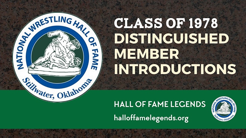 1978 Hall of Fame Distinguished Member Introductions