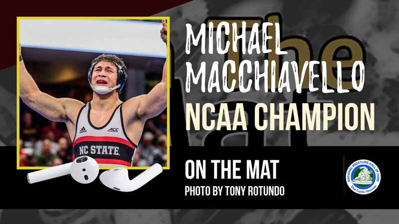 NCAA champion Michael Macchiavello – OTM550