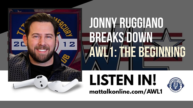 Jonny Ruggiano talking all things American Wrestling League
