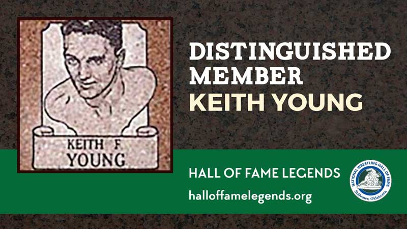 1979 Distinguished Member Keith Young, three-time NCAA champion