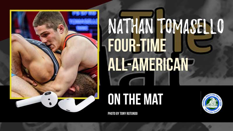 National champion and four-time All-American Nathan Tomasello – OTM551