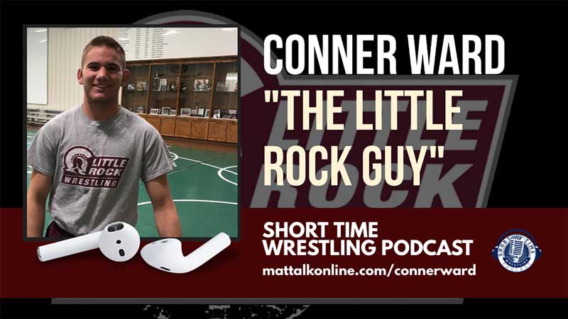 Conner Ward, Little Rock’s team of one, is in the nation’s most unique wrestling situation