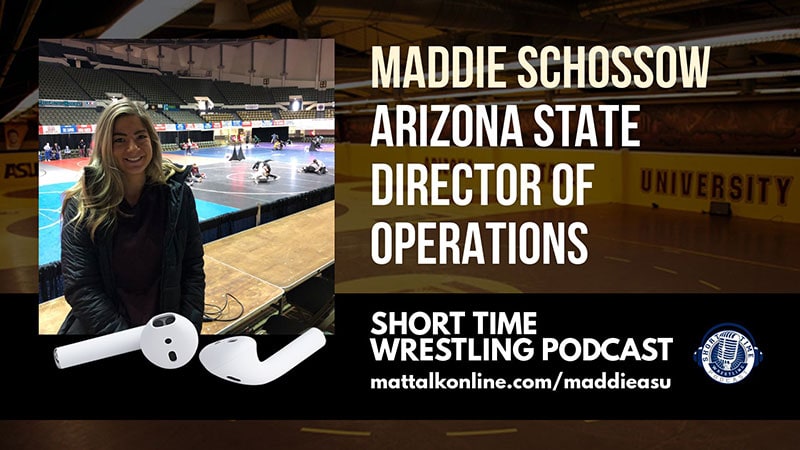 Arizona State’s Maddie Schossow on the rise of women in staff positions with college wrestling teams