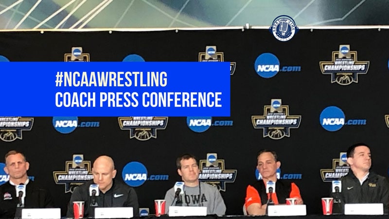 Coach Press Conference – 2019 #NCAAwrestling Division I Championships