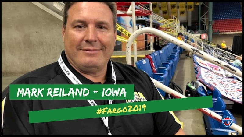 #Fargo2019: Iowa state chairman and 1991 NCAA champion Mark Reiland