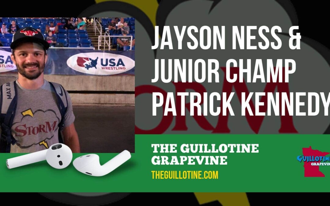 Wrapping up #Fargo2019 freestyle with Jayson Ness and Junior National Champion Patrick Kennedy – GG59