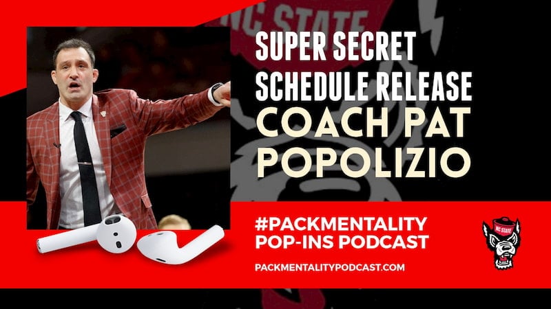 Super Secret Schedule Release with coach Pat Popolizio – NCS53