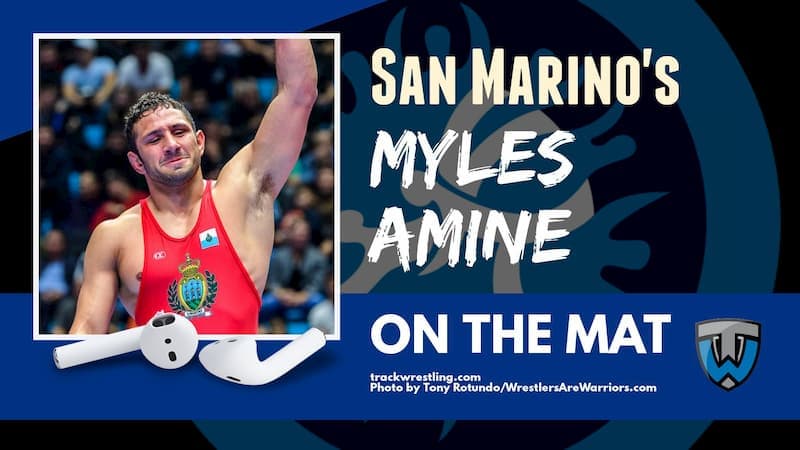 Myles Amine, San Marino wrestling rep and three-time Michigan All-American – OTM585