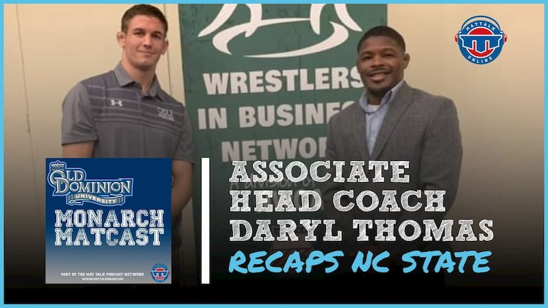 Daryl Thomas recaps ODU’s loss to No. 9 NC State, looks ahead to Navy Classic – ODU68