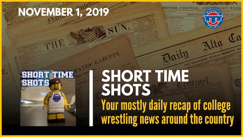 Short Time Shots: 11-01-19