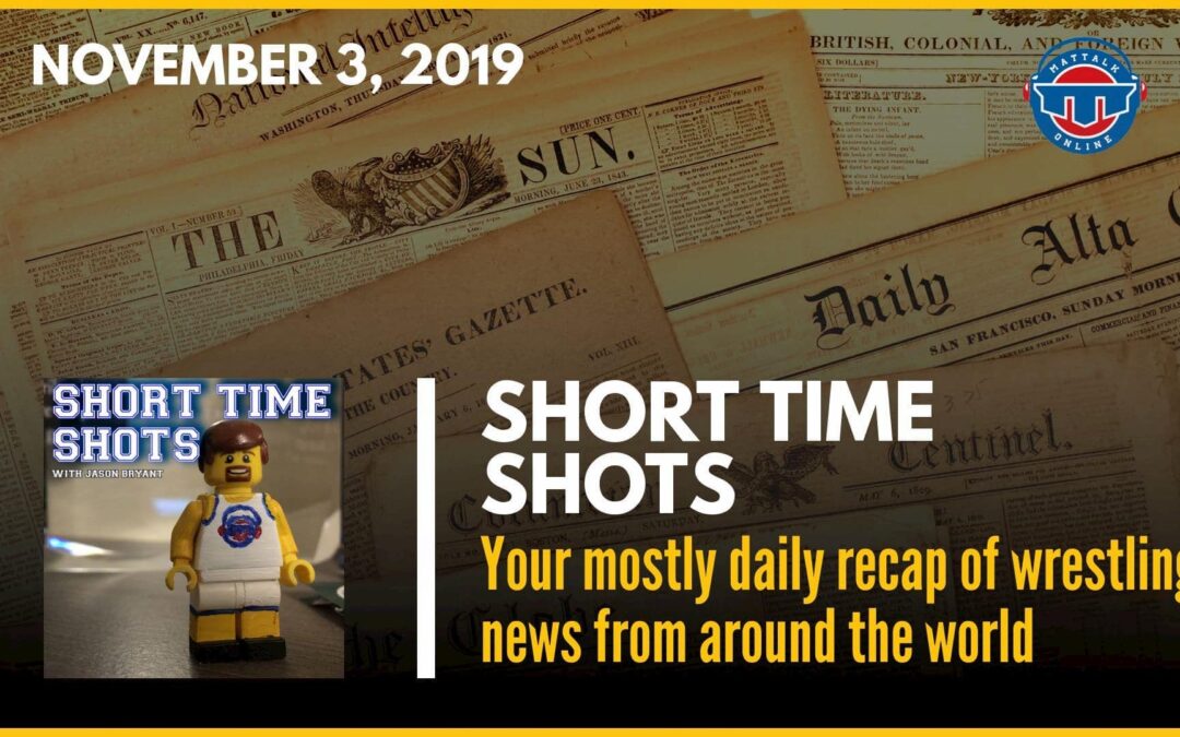 Short Time Shots: 11-03-19