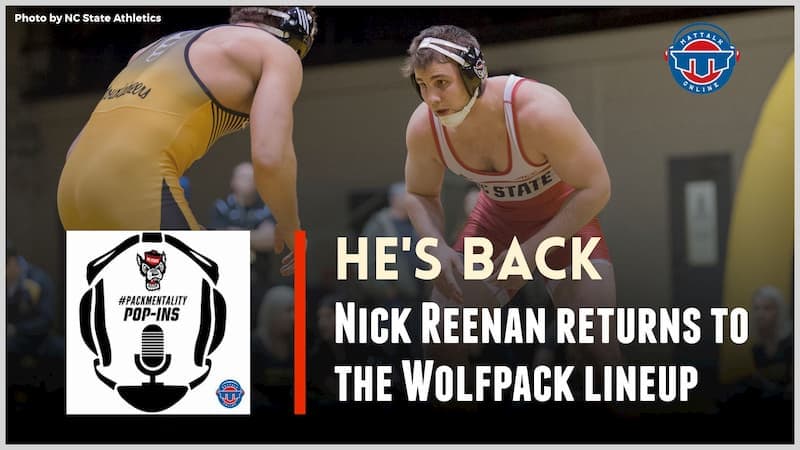 Talking with Coach Popolizio and Nick Reenan returns to the Wolfpack lineup – NCS58