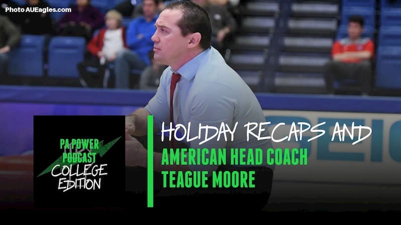 The College Podcast Hosts Pennsylvania Native Teague Moore of American