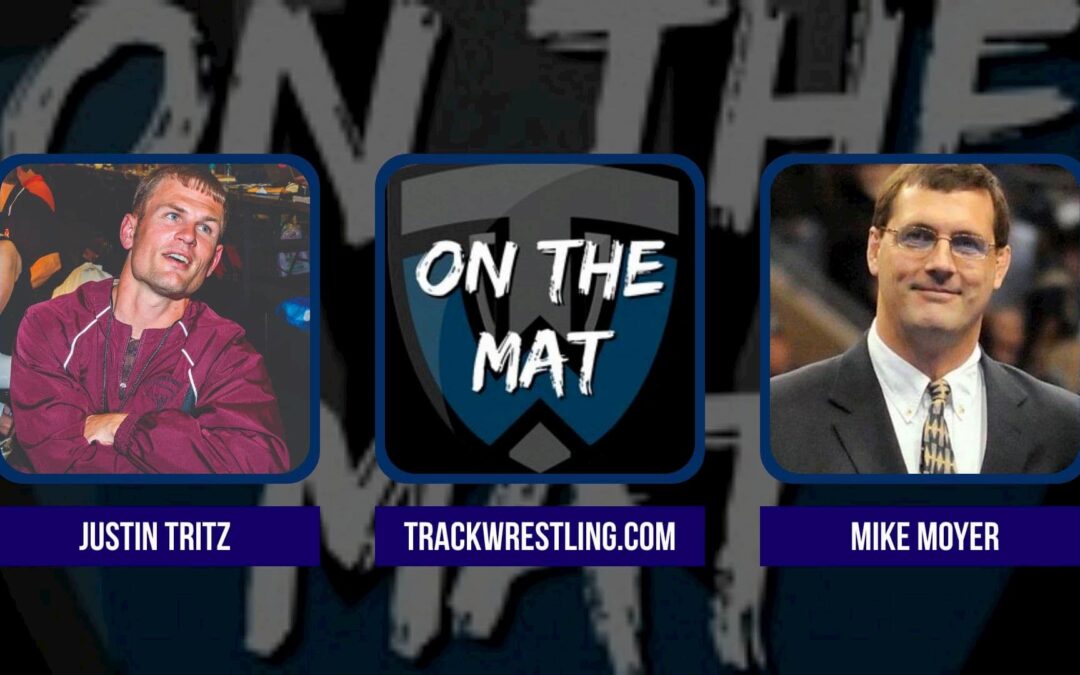 NWCA Executive Director Mike Moyer and Trackwrestling founder Justin Tritz – OTM606