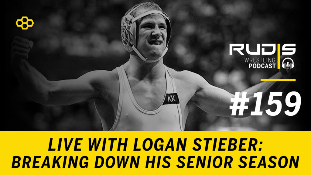 The RUDIS Podcast #159: LIVE with Logan Stieber – Senior Season