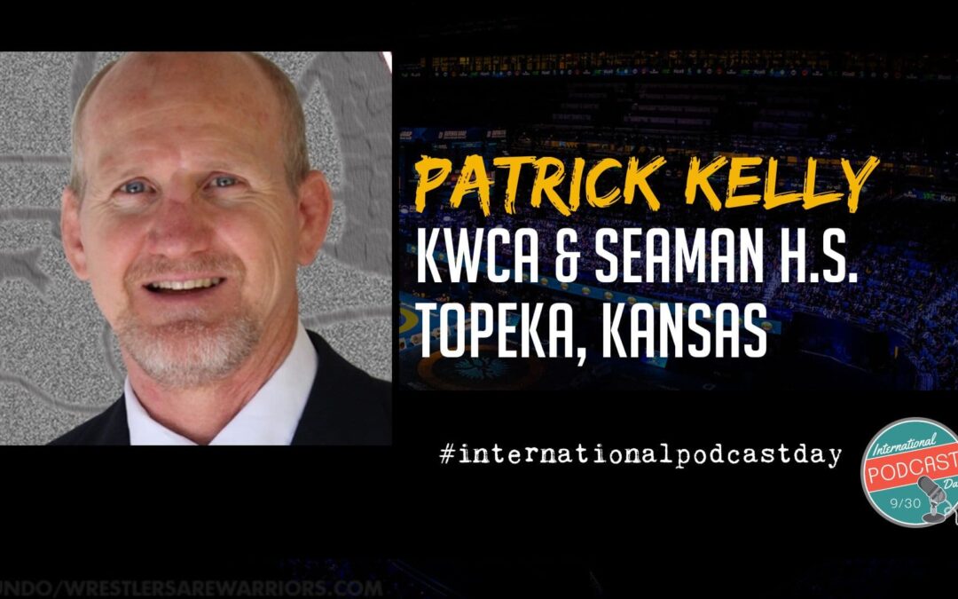 Patrick Kelly educating the wrestling world in Kansas through podcasting