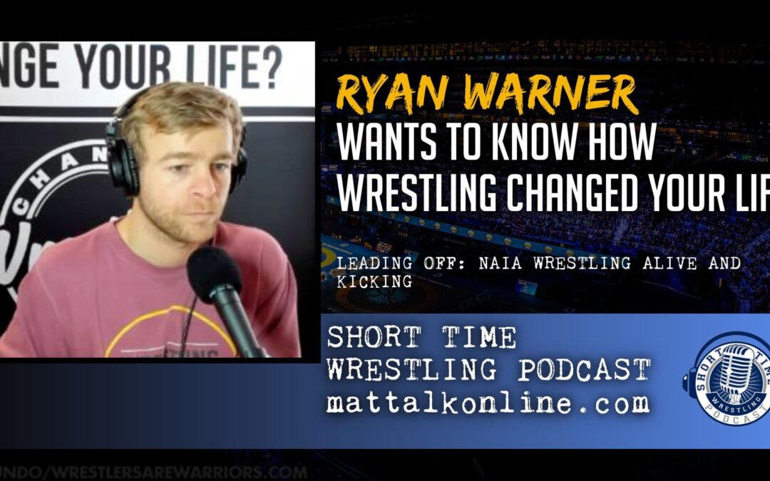 Wrestling podcaster Ryan Warner has one simple question for you