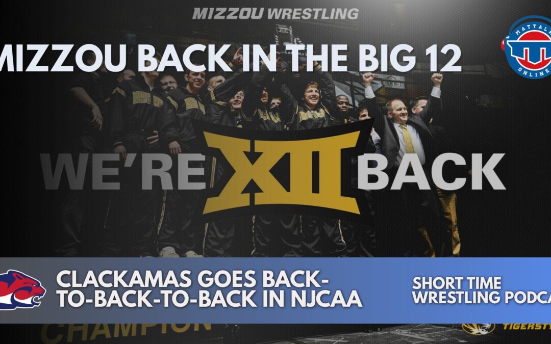 Missouri wrestling returns to the Big 12; Clackamas wins third straight NJCAA title