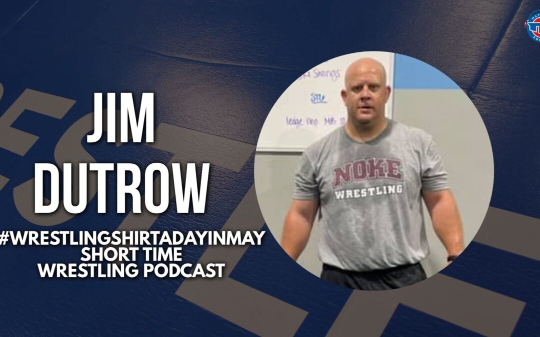 #WrestlingShirtADayInMay founder and wrestling advocate Jim Dutrow