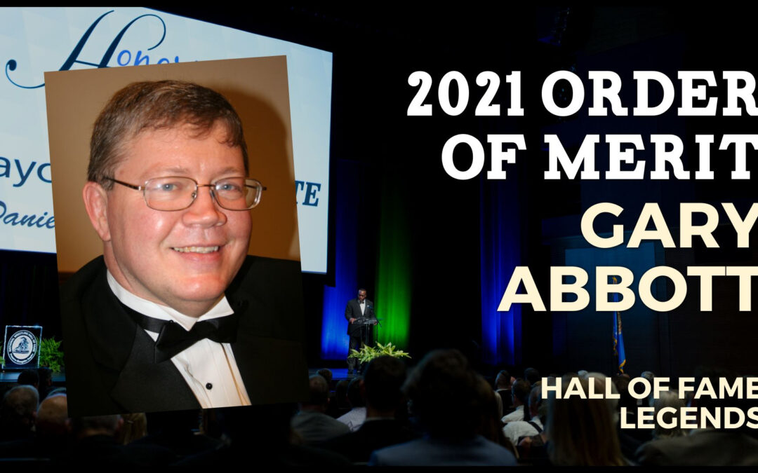 2021 Order of Merit recipient Gary Abbott