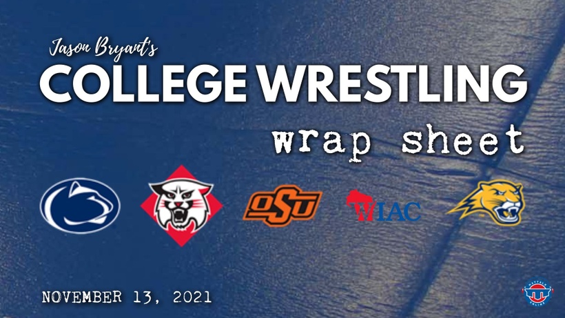 Jason Bryant’s College Wrestling Wrap Sheet – November 13, 2021