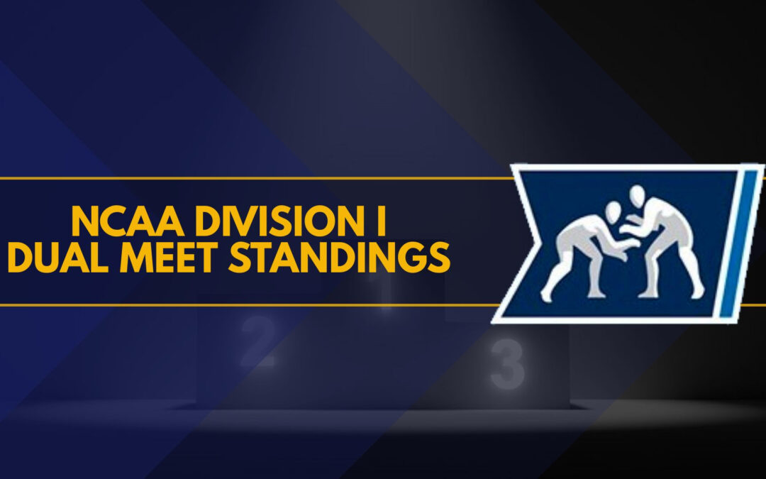 NCAA Division I Dual Meet Standings