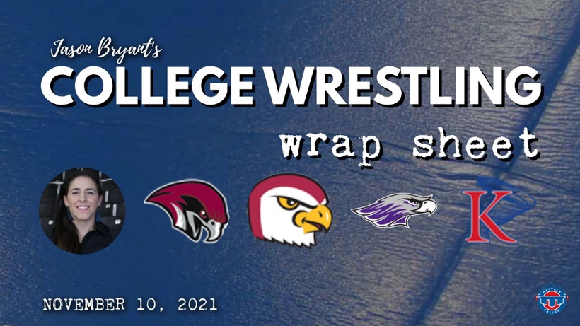 Jason Bryant’s College Wrestling Wrap Sheet – November 10, 2021