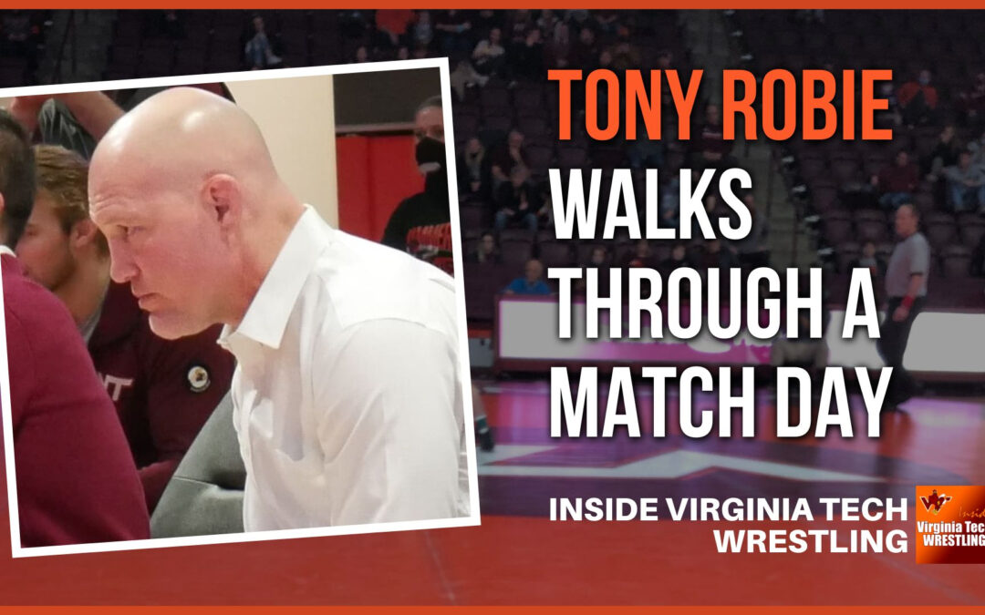 In Blacksburg as Coach Tony Robie takes us through match day – VT108