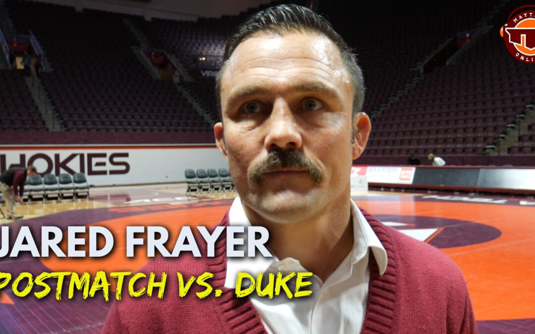 VIDEO: Hokie postmatch with Jared Frayer