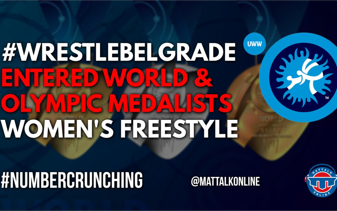 2022 Worlds: Entered World & Olympic Medalists (Women’s Freestyle)