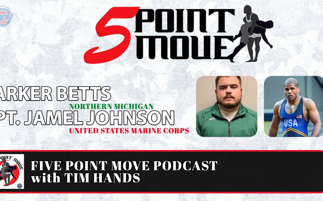 5PM053: Northern Michigan assistant Parker Betts and USMC Captain Jamel Johnson