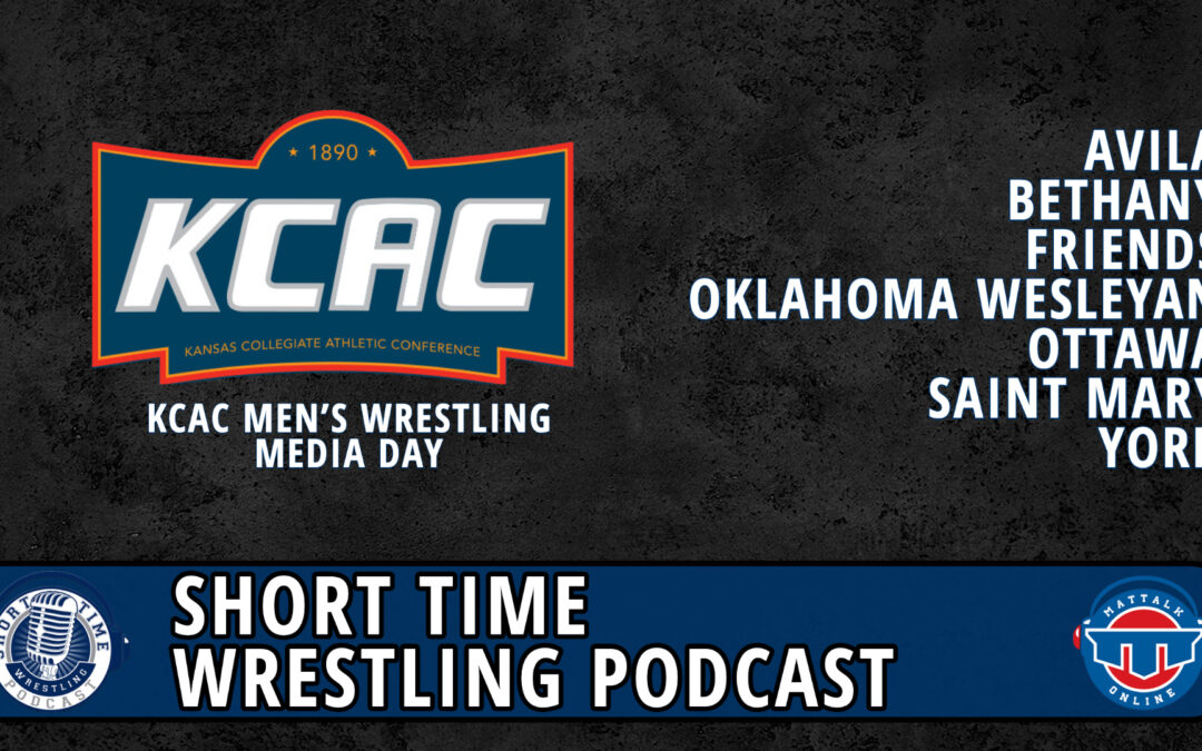 KCAC Men’s Wrestling Media Day featuring Avila, Bethany, Friends, Oklahoma Wesleyan, Ottawa, Saint Mary and York