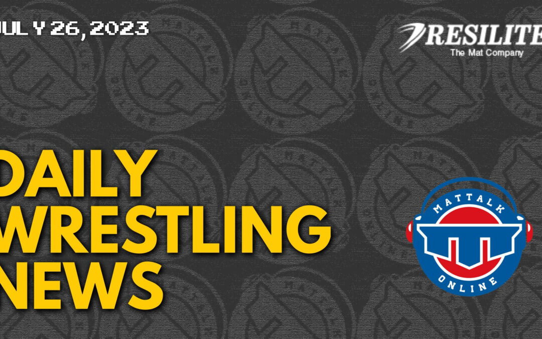 Daily Wrestling News for July 26, 2023 presented by Resilite