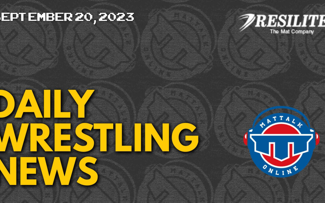 Daily Wrestling News for September 20, 2023 presented by Resilite