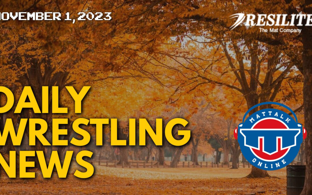 Daily Wrestling News for November 1, 2023 presented by Resilite