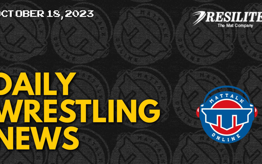 Daily Wrestling News for October 18, 2023 presented by Resilite