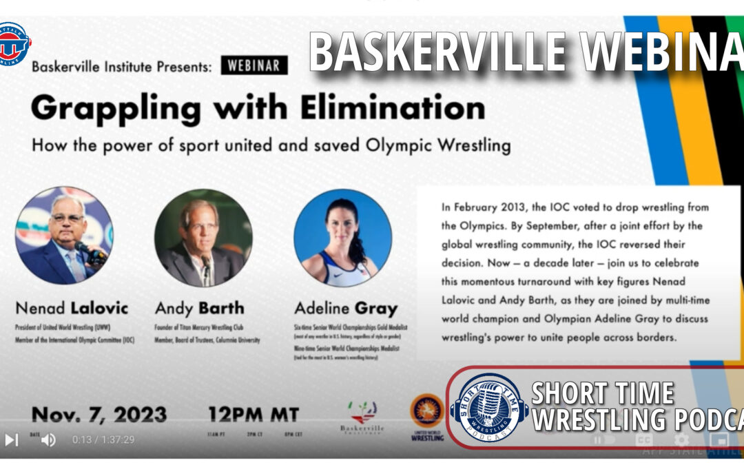Grappling with Elimination: Baskerville Institute Webinar with Nenad Lalovic, Andy Barth and Adeline Gray