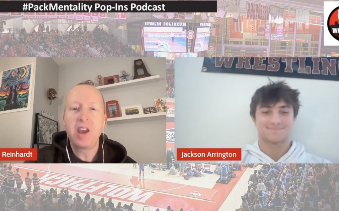 PackMentality Pop-Ins Podcast: Sophomore Jackson Arrington – NCS117