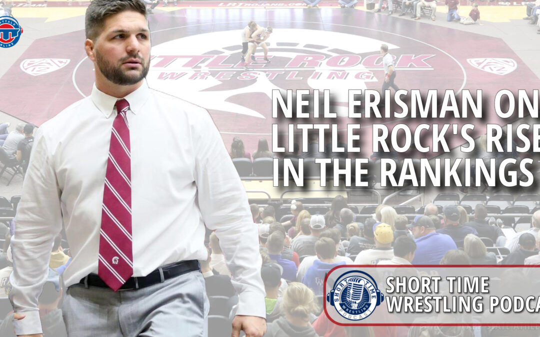 Little Rock head wrestling coach Neil Erisman has the Trojans moving on up